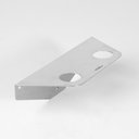 Ver imagem 3 de Suporte Sabonete Líquido Álcool Gel Parede para Gargalo Inox X2