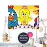 galinha pintadinha adesivo parede festa infantil temas AP2605 - 1