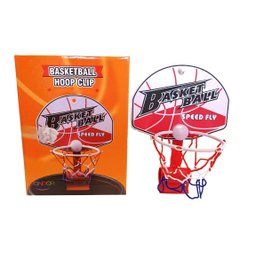 mini cesta e bola de basquete sem ventosa - 2