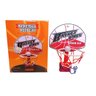 mini cesta e bola de basquete sem ventosa - 2