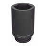 Soquete de Impacto Sextavado Longo 75mm Encaixe 1.1/2" Tramontina PRO - 1
