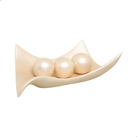 Centro de Mesa Classic com Esferas para Decoração de Sala de Estar e Jantar