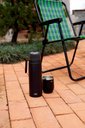 Ver mais imagens de Garrafa Térmica Fit com Alça 1 Litro Preto Fosco Mor 25105103