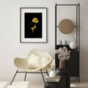 Ver imagem 1 de Quadro Foto Minimalista Jazz - 60x48cm:madeira Preta