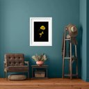 Ver imagem 2 de Quadro Foto Minimalista Jazz - 60x48cm:madeira Preta