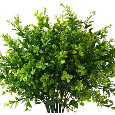 10 Galhos de Eucalipto Planta Verde Artificiais 35cm