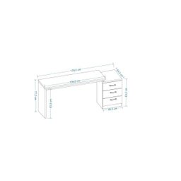 Mesa para Notebook Computador Desk Game Drx 5000 - Preto/Vermelho - Móveis Leão - 8