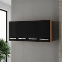 Ver imagem 1 de Armário 4 Portas Cozinha Aéreo Íris Mb1 120cm