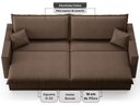 Ver imagem 3 de Sofá Tango 2,60m sem Caixa, Retrátil e Reclinável Velosuede - Netsofas - Marrom