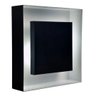 Luminária Plafon Indireta Sobrepor 30x30 Preto com Branco - 1