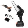 Mini Motosserra Eletrica 48v sem Fio 6 Polegadas Bateria Recarregavel Potente Madeira Lenha Carpinta - 1