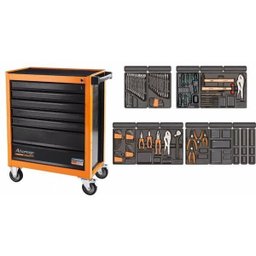 Carro Kit de Ferramentas 7 Gavetas 115 Peças Tramontina - 1