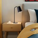 Ver imagem 1 de Luminária de Mesa Tutto Vetta, Dimerizável, Articulada, LED 9W Luz Quente Inclusa, Base Sólida