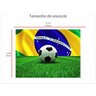 Adesivo Papel De Parede Futebol Copa do Mundo Bandeira Do Brasil - 2