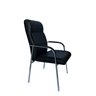 Kit Com 2 Cadeira Fixa Estofada W-80A - 6