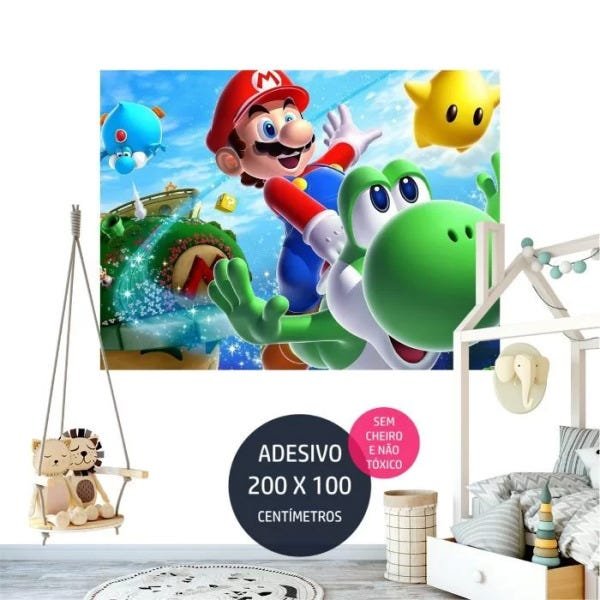 Painel Super Mario G - Frete Grátis