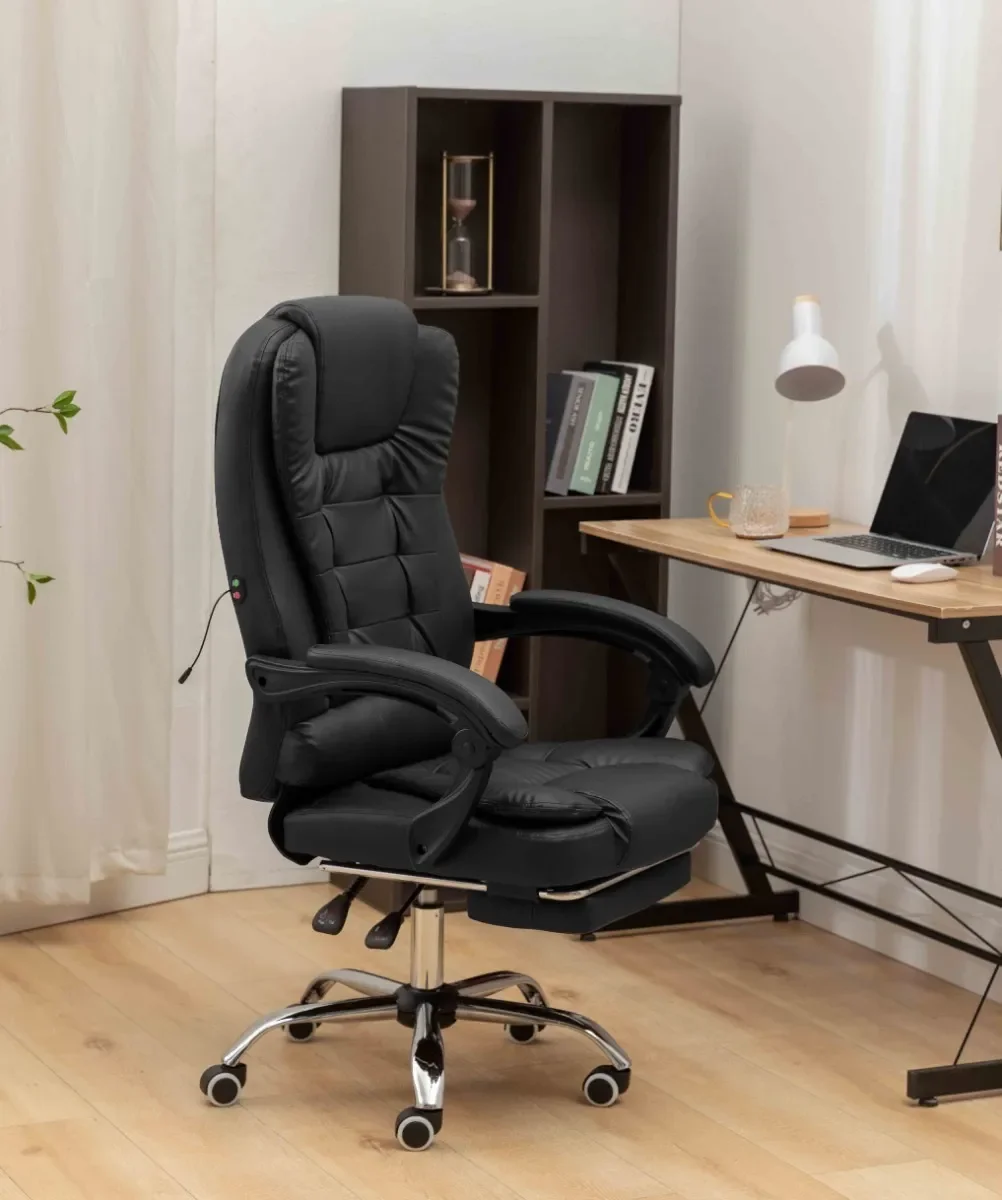Cadeira Presidente Confort De Escritório Ergonômica Preto BestChair ...