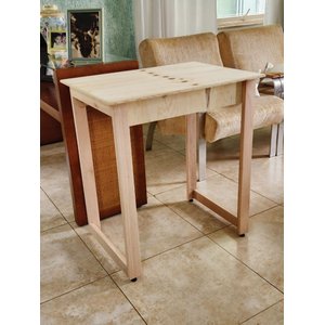 Mesa Escrivaninha Madeira Rustica sem Pintura 70cm X 50cm X 75cm