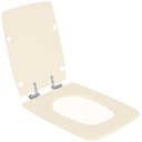 Ver imagem 2 de Assento Sanitario Poliester com Amortecedor Vila Rica Areia (bege) para Vaso Icasa
