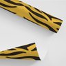 Papel De Parede Adesivo 3d Textura Tigre Preto - 3