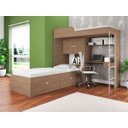 Ver imagem 2 de Quarto Juvenil Tókio Com Cama Alta - Montana - Art In Móveis