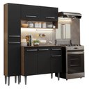 Ver imagem 3 de Armário de Cozinha Compacta 137 Cm Emilly Madesa 011