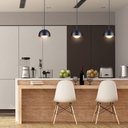 Ver imagem 3 de Luminária Pendente Jabuticaba Noruega 1 Lâmpada para Sala de Jantar Mesa Balcão Bivolt:preto/110v/22