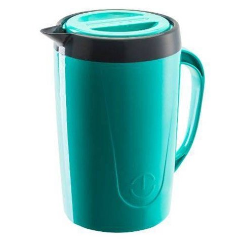 Térmica para Tererê Chá Água Garrafa Jarra 2 Litros Verde Tiffany Unitermi