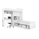 Ver imagem 3 de Quarto Juvenil Tókio Com Cama Alta - Branco - Art In Móveis
