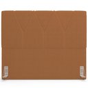 Ver imagem 5 de Cabeceira Cama Box Casal King 195 cm Aurora W01 Bouclê Terracota - Lyam Decor