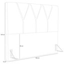 Ver imagem 4 de Cabeceira Cama Box Casal King 195 cm Aurora W01 Bouclê Terracota - Lyam Decor