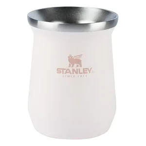 Cuia Térmica Stanley Matte Chimarrão 236ml - Rose Quartz