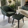Kit 4 Capas de Almofadas Sued Premium Verde Musgo 45x45cm Sua Casa Decor - 3