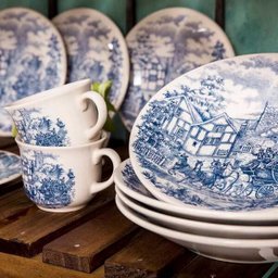 Aparelho de Jantar 20 Peças Actual Cena Inglesa - Oxford Biona - 7