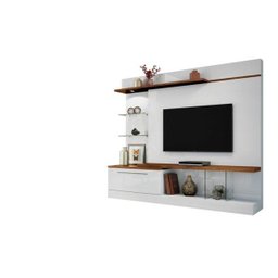 Home Theater Allure para TV até 60 Polegadas - Branco / Canyon - Hb Móveis - 1 Home Theater Allure para TV até 60 Polegadas - Branco / Canyon - Hb Móveis - 1