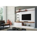 Ver imagem 2 de Home Theater Allure para TV até 60 Polegadas - Branco / Canyon - Hb Móveis