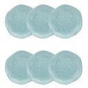 Ver imagem 1 de CONJUNTO 6 PRATOS SOBREMESA 21,5CM RYO BLUE BAY - OXFORD PORCELANAS