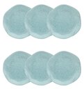 Ver imagem 1 de CONJUNTO 6 PRATOS SOBREMESA 21,5CM RYO BLUE BAY - OXFORD PORCELANAS