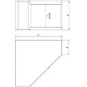Ver imagem 4 de Armário Modular para Ferramentas de Canto L 2 Portas Tramontina PRO
