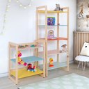 Ver imagem 1 de Conjunto Estantes Baixa e Alta Infantil Colorê