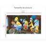 Adesivo Papel Parede Quarto Infantil Os Simpsons M003 - 2