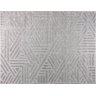Tapete Sala Alto Relevo Realce Trama 51 Cinza Prata 250x300 cm 3x2,5m - 2