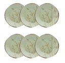 Ver imagem 1 de CONJUNTO 6 PRATOS FUNDOS 22,5CM BAMBU - OXFORD PORCELANAS