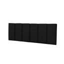 Ver imagem 2 de Cabeceira Estofada de Casal para Quarto 1.40 M - Preto