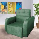 Ver imagem 3 de Poltrona Retratil e Reclinavel Safira Verde