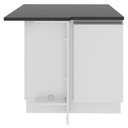 Ver imagem 2 de Balcão de Canto Madesa Acordes Glamy 100% MDF 1 Porta Branco