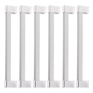 Kit 6 Puxador Alumínio Móveis Gaveta Armário Cozinha 320mm