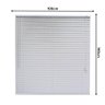 Persiana Pvc Trilho Metálico 100larg X 140alt - Branca - 2
