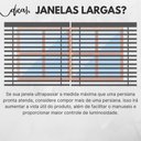 Ver mais imagens de Persiana Pvc Trilho Metálico 100larg X 140alt - Branca