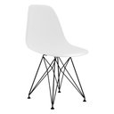 Ver imagem 2 de Conjunto 3 Cadeiras Eames PP Branco Eiffel Base Preta